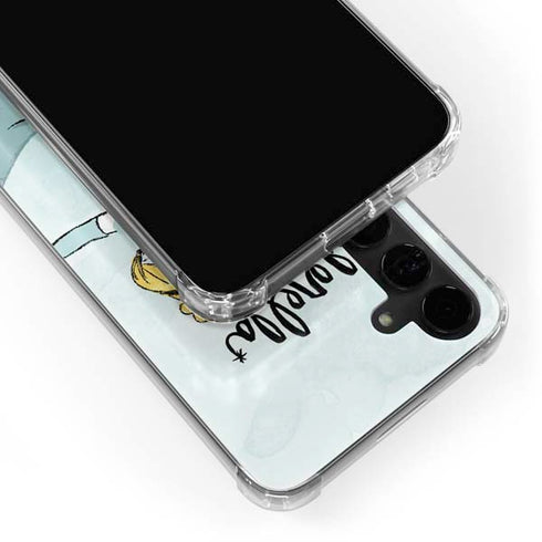 Disney Princess Cinderella Curtsy Art Galaxy S24 Plus Clear Case